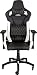 Produktbild Corsair T1 RACE, Gamingstuhl, Schreibtisch- und Bürostuhl mit hoher Rückenlehne, Lederimitat, schwarz/weiß, 58 x 58 x 144 cm