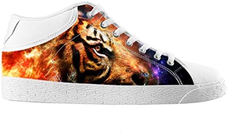 Cheese Christmas Happy Tiger High Qualit ¨ ¤ Canvas Shoes Custom Chukka for men, EUR 44