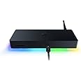 Razer Thunderbolt 4 Dock Chroma - Hub Premium avec éclairage RGB pour Windows et Mac (10 ports en un, sortie sur deux écrans 