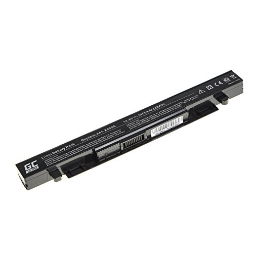 Green Cell® ULTRA Serie A41-X550A Laptop Akku für Asus A450 A550 F450 F550 F550C F550L F552 F552C F552CL K550 K550C X450 X552 (Original Panasonic Zellen, 3400mAh, Schwarz) - 4