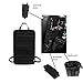Produktbild MOLLE Auto Front Seat Organizer Fahrzeug Sitzbezug Protector + Flaschentasche + Taschenlampe Tasche + Recyclingbeutel Airsoft Paintball Temporäre bewaffnete Garage Universal Storage Sitzbezug