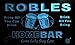 Produktbild p1606-b Robles Home Bar Beer Family Last Name Neon Light Sign Barlicht Neonlicht Lichtwerbung