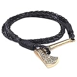 La cadena es una cadena de cuerdas de cuero y unos 20 cm de longitud.
