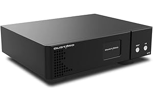 FANMUSIC Gustard U18 DDC USB Interfaccia Digitale DSD512 PCM768Khz XU216 K2 Completamente Isolamento AS338 Hi-End Crystol IIS Interfaccia Audio USB (nero)