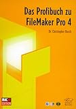 Image de Das Profibuch zu FileMaker Pro 4, m. CD-ROM