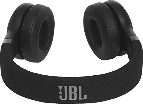 JBL E45BT On-Ear Ohraufliegender Bluetooth KopfhÃ¶rer Faltbar Inkl. Abnehmbares Verwicklungsfreies Textilkabel mit Universeller 1-Tasten-Fernbedienung mit Integriertem Mikrofon - Schwarz