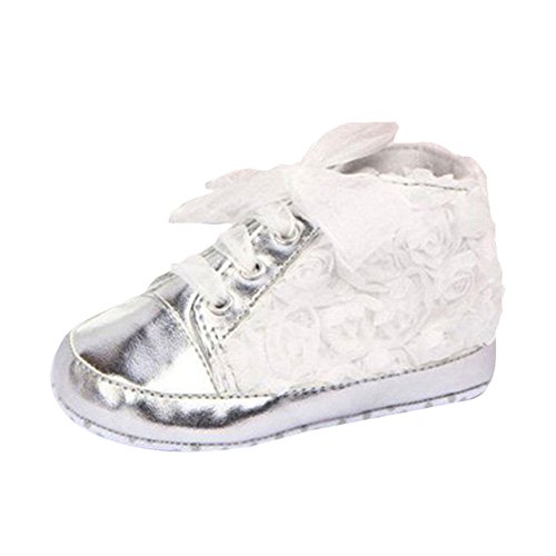 Etosell Toddler Infants Baby Girls Soft Flower Prewalker Shoes