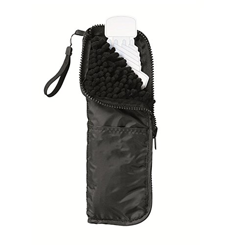 Fit Into Everyway Keep Your Bag Dry Super Dry Water Absorption Umbrella Case(Black)
