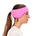 Produktbild Oscenny Walkstirnband mit Strass Stirnband Headband Stirnwärmer Ohrenschutz Ohrenwärmer für Damen Futter Winter Doppelschicht-Fleece dicker