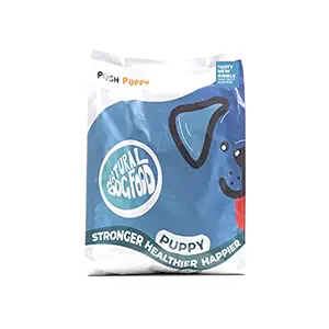 Posh Puppy Dry Dog Food Large Breed Puppy Food High Protein Nutrition Chicken Rice Egg Complete and Balanced Meal for Pet Puppy Boost Immune System Natural Dog Treats ? 2.4 kg