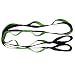 Produktbild WINOMO Yoga Dehnung Strap mit Loops für Yoga Tanz Pilates Physiotherapie Rehab Größeres Fitness Workout (schwarz und grün)