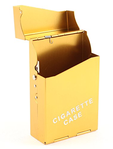 Tabak Zigarre Metall 20 Kapazität Zigarettenetui Tasche Container - 3