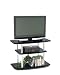 Produktbild Convenience Concepts 131020 3-Tier TV Stand for Flat Panel TV's up to 32-Inch or 80-Pound, Black by Convenience Concepts
