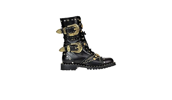 FAUSTO PUGLISI , Stivali Donna, Nero (Nero ), 36 EU : Amazon.it: Scarpe e  borse