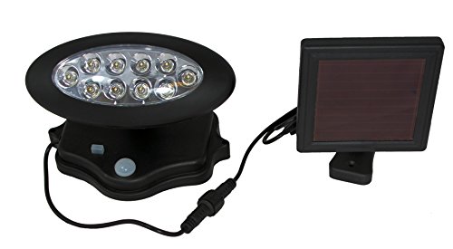 LED Solarleuchte Solarlampe Außenleuchte 504637 Beleuchtung Bewegungsmelder Lampe schwarz Solar Garten