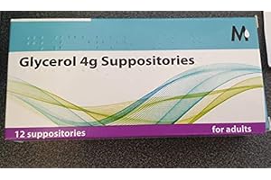 BIZZICO Glycerol Suppositories Adult - 4g, Three Packs of 12s Each
