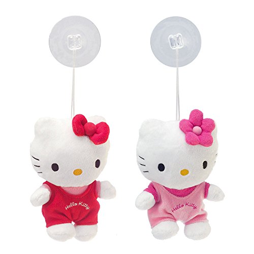 Preisvergleich Produktbild 2 Stück Hello Kitty 21593 - Plüsch Sauger 15 cm