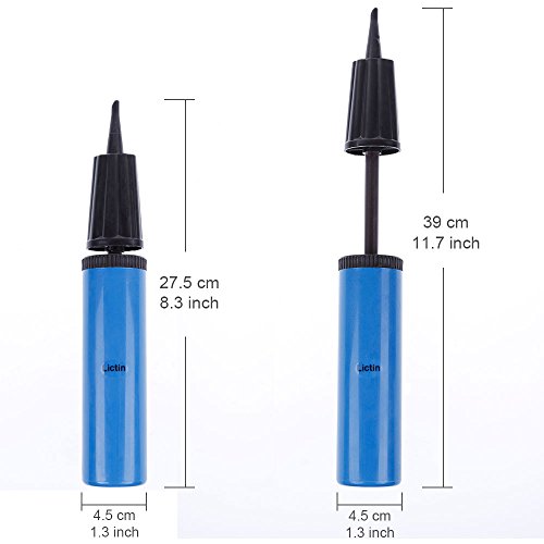 Lictin 100 Luftballon und 1 Ballonpumpe, Ballon und Luftpumpe, Ballonpumpe, Luftballon, Partyballon, Farbige Ballons, Bunte Ballons für Geburtstagsfeiern, Party, Hochzeitsfeiern - 4