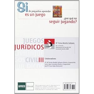 Juegos jurídicos. Derecho civil III. Nº 3