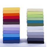 Kinder Jersey Spannbettlaken Spannbetttuch – etérea Comfort – Baumwolle Royal, 60×120 – 70×140 cm - 4