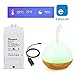 Produktbild aixi-SHS Wi-Fi Befeuchter essentiellen Öldiffusor 400ml Sonoff TH16 Wi-Fi Smart Switch mit Temperatur-und Feuchtigkeits Sensor-Amazon Alexa Echo, Google Home-EWeLink APP