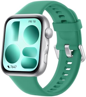 HUAWEI WATCH FIT 5 Smartwatch, Schermo AMOLED HD da 1,82", Design Raffinato, Pagamento NFC, Rilevamento Cadute, Batteria a lunga durata, Monitoraggio della salute, 5 ATM, Android & iOS, Verde