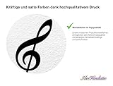 I-love-Wandtattoo WAS-10144 Kinderzimmer Wandsticker Set „Schwarze Noten“ 35 Stück zum Kleben Wandtattoo Wandaufkleber Sticker Wanddeko - 2