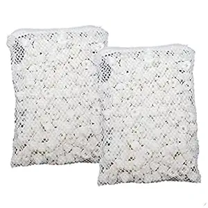 PREMIER PLANTS Bio Ceramic Rings in 2 Filter Media Bags for Aquarium Fish Canister/Hang on Filter (1000 g)