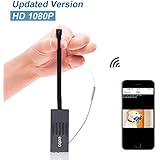 AOBO Spy Cameras 1080P HD Hidden Camera Wireless WiFi IP Mini Home Indoor Security Camera Nanny Cam Motion Detection for iPhone/Android Phone/ iPad