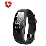 zoiytop Herzfrequenz Smart Armband Sport Fitness Schrittzähler Kalorien Wireless