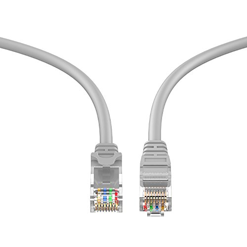 Rankie 4,5m CAT.6 Ethernet Kabel Gigabit Lan Netzwerkkabel (RJ45) Cat.6 Patchkabel 1000Mbit/s (Grau) - 3