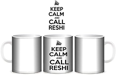 Creepyshirt - KEEP CALM AND CALL RESHI MUG