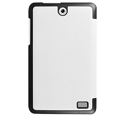 AVIDET Ultra Slim Acer Iconia One 8 B1-850 Hülle Case Superleicht Ständer Smart Shell Cover Schutzhülle Etui Tasche für Acer Iconia One 8 B1-850 Tablet-PC (Weiß) - 6