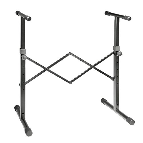 Ah Stands sks05 universale supporto per tastiera, mixer e palcoscenico Equipment NERO