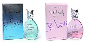 Ramsons U R LOVELY & U R SWEET Eau de Parfum - 60 ml (For Women) Combo Offer