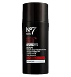 Boots No7 MEN Protect & Perfect Intense ADVANCED Serum ANTI-AGEING Sensitive 30ml-Targets Deep Lines and Wrinkles. FOR YOUNGER LOOKING SKIN IN JUST 2 WEEKS