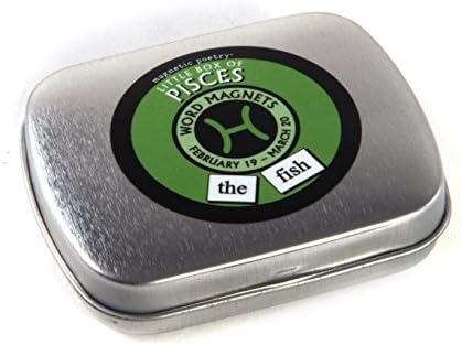 Little Box of Pisces - Word Magnets - The Fish Fridge Magnet Poetry Set
