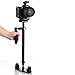 Produktbild FOTOWELT Tragbare S-80 Max Hhe 0.8M Hand Stabilizer Pro Version für Kamera Video-DV DSLR Nikon Canon Sony Panasonic - Gewicht Tragfhigkeits 0,5-5 kg