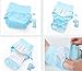 Happy Cherry 3 Pack Baby Girl Cotton High Waist Belly Portector Leakproof Knickers Nappy Cover Random Color Size S