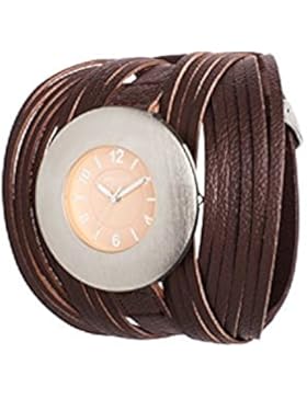 Mike Ellis Damen-Armbanduhr Analog Quarz Kunstleder L2966ASU/1