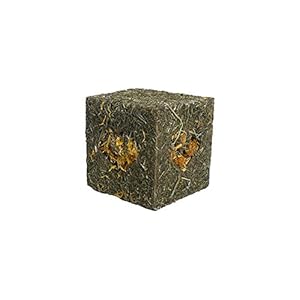 Rosewood Naturals I Love Hay – Cubo de forrajería y Juguete para Animales pequeños, tamaño Mediano