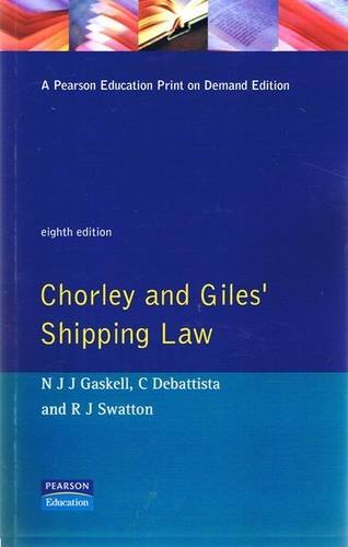 Book's Cover ofChorley And Giles Shipping Law