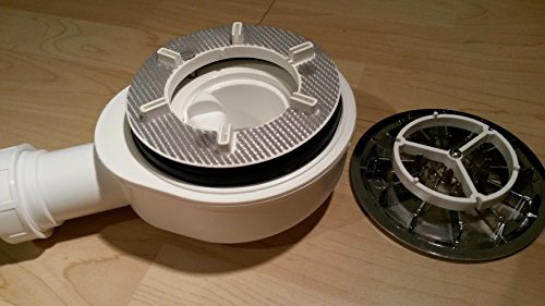 Haarsieb Haarfänger 10er moderne Dusche Filter für großes Abflussventil (z.B. VIEGA, AlcaPLAST) - 5