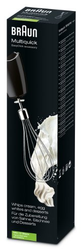 Braun MQ 10 Multiquick Edelstahl-Schneebesen, schwarz - 3