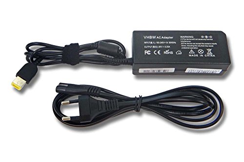 vhbw Notebook Laptop Netzteil Ladegerät Ladekabel für Lenovo IdeaPad Yoga 11, Yoga 11S, Yoga 13, Yoga 2 Pro 13