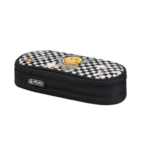 Preisvergleich Produktbild Herlitz 11281557 - Faulenzer Etui, Smiley Rock