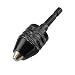 Produktbild 99native Schnellspannbohrfutter Conversion Werkzeug, dapter Akkuwinkelbohrmaschine Keyless Bohrfutter Schlagschrauber Adapter Diamantbohrer (0.3-6.5mm, Schwarz)