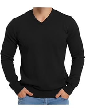 Original CELODORO Exclusive Herren V-Neck Pullover - Longsleeve - 100% gekämmte Baumwolle - Highest Standard!...