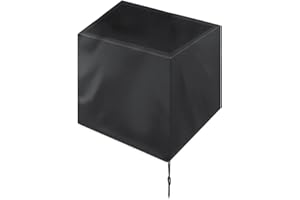 rngcpto Housse Salon de Jardin 90x90x90cm, Protection Imperméable pour Meubles de Jardin en Tissu Oxford Résistant aux Intempéries et Déchirures (90x90x90cm)