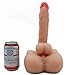 Produktbild HJG Realistischer Dildo mit Saugnapf, 3D realistische Pussy Ass Sex Liebespuppe mit engem Anuseintritt, Neuheit & Gag Toys für Männer, Frauen und Paare